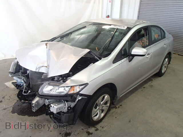 2014 HONDA CIVIC - VIN: 19XFB2F5XEE059834 - Фото 2