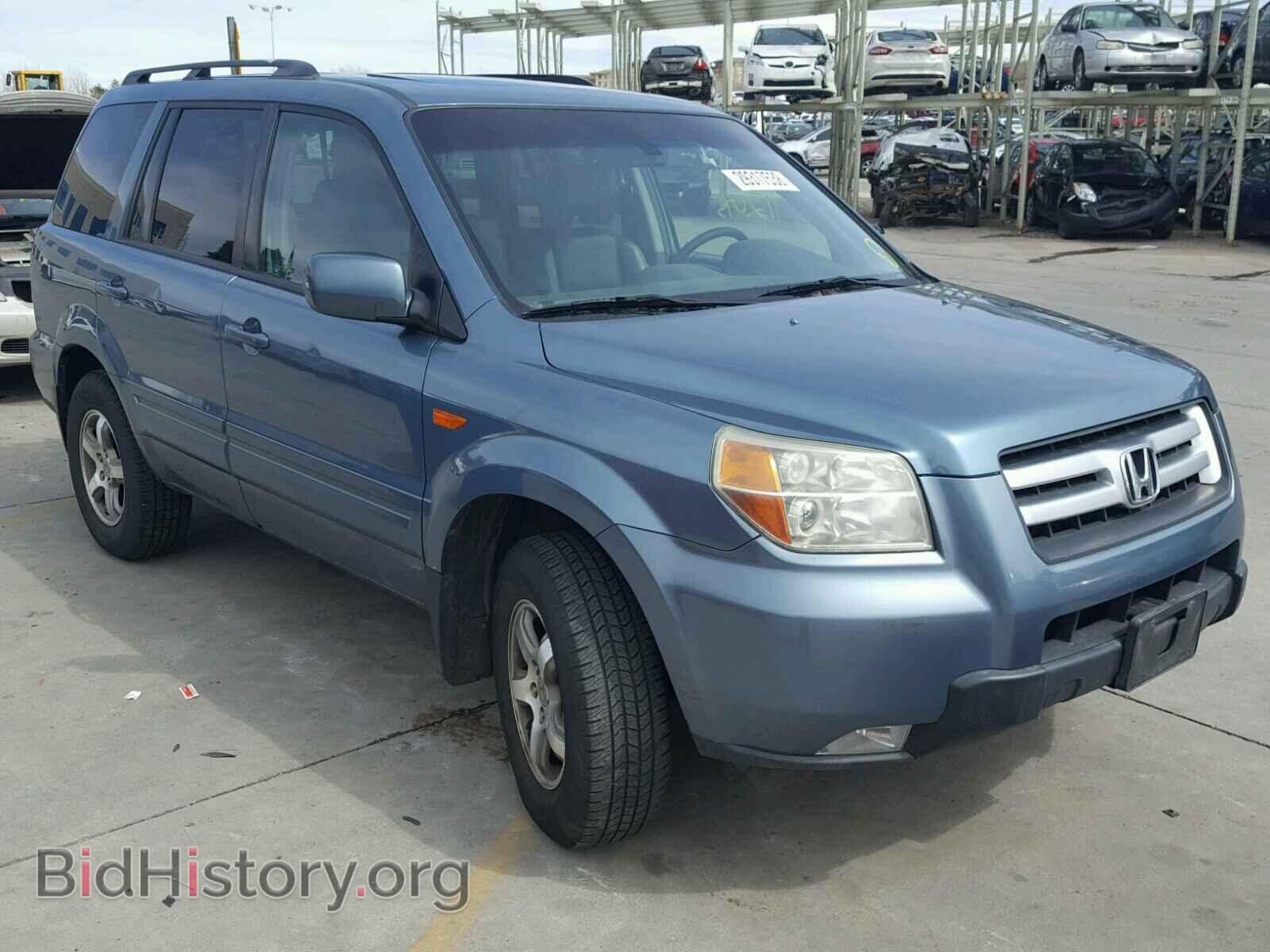 Фотография 5FNYF28547B026531 - HONDA PILOT 2007