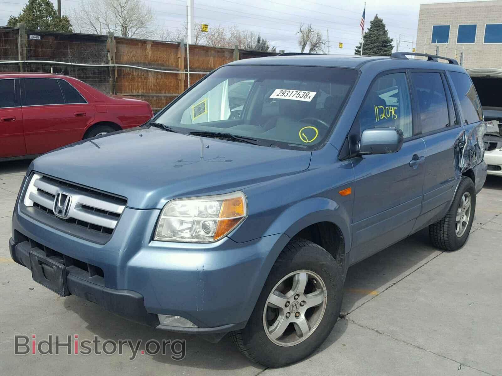 2007 HONDA PILOT - VIN: 5FNYF28547B026531 - Фото 2