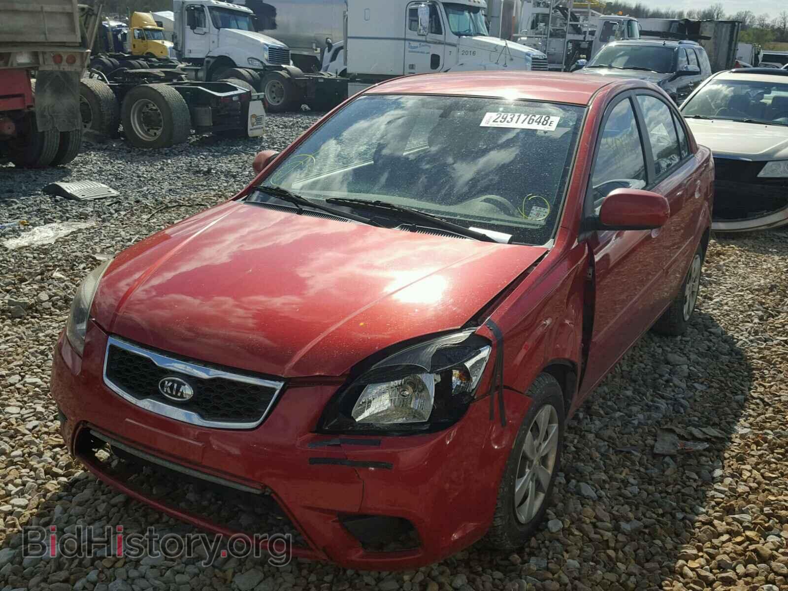2011 KIA RIO BASE - VIN: KNADH4A38B6940960 - Photo 2