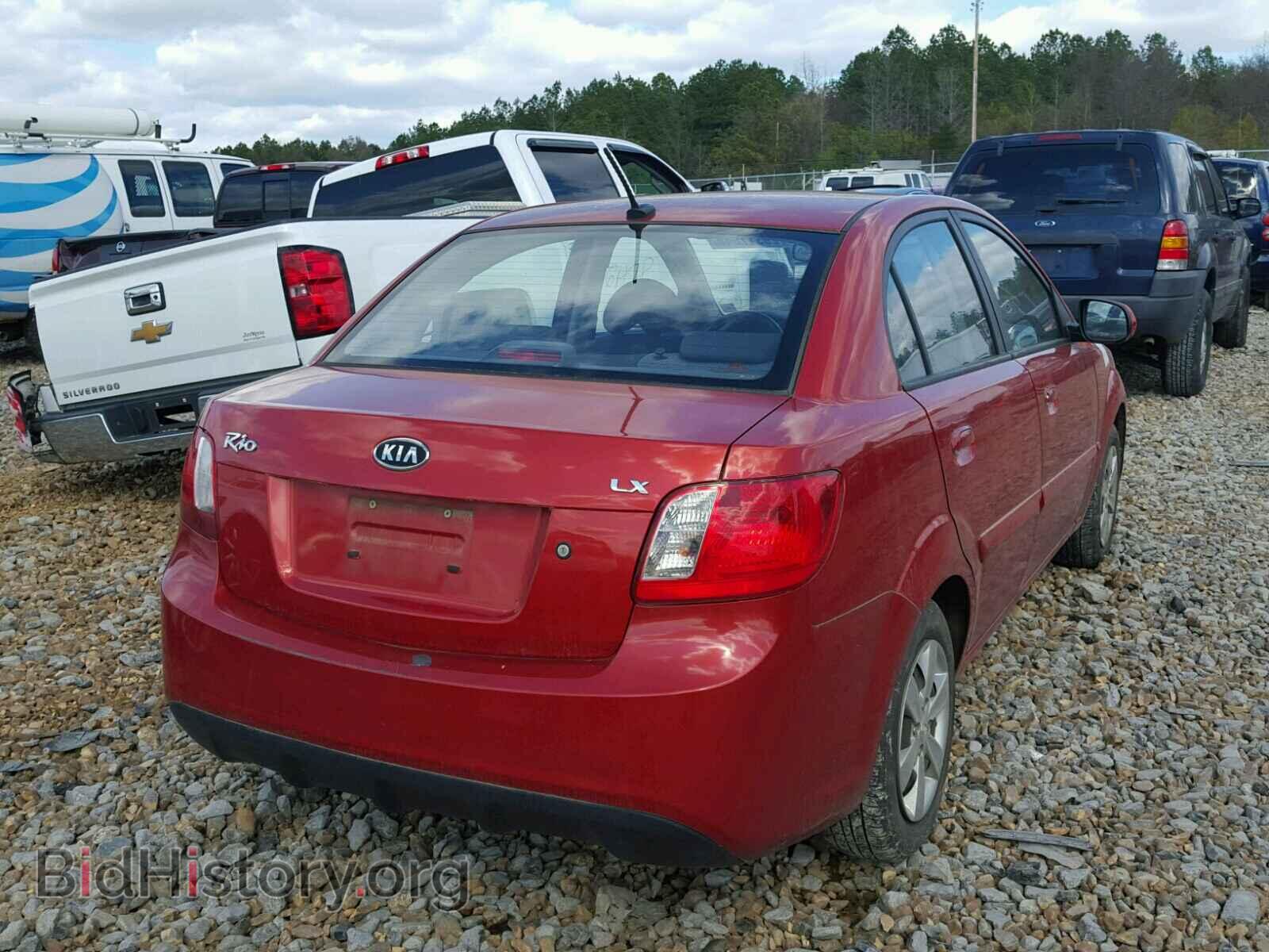 2011 KIA RIO BASE - VIN: KNADH4A38B6940960 - Photo 4