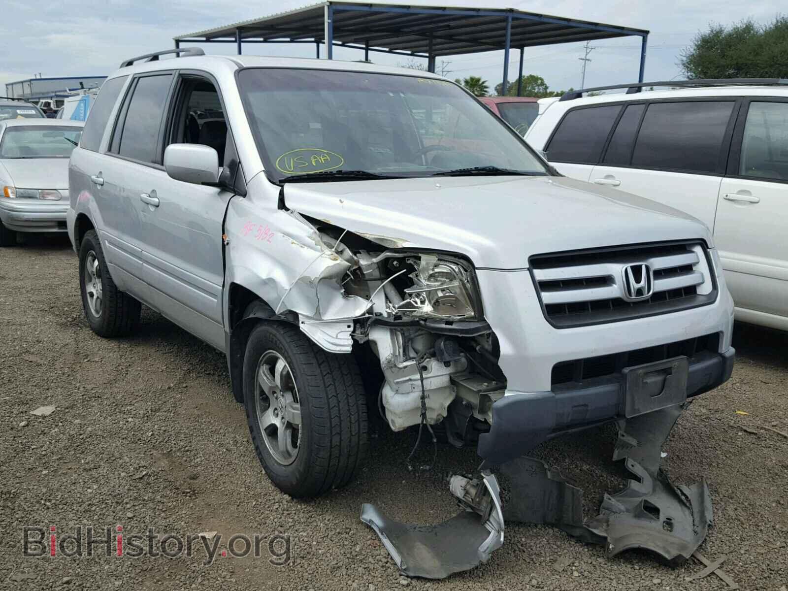 Фотография 5FNYF28797B006924 - HONDA PILOT 2007