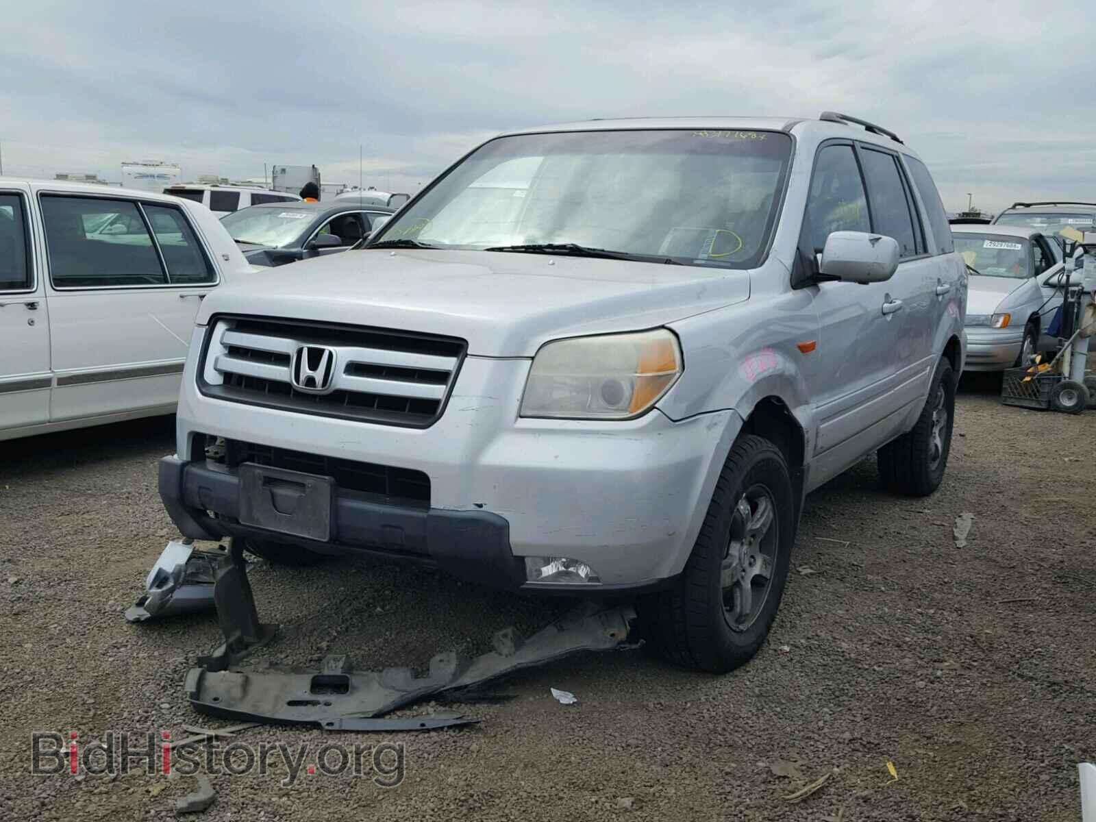 2007 HONDA PILOT - VIN: 5FNYF28797B006924 - Фото 2
