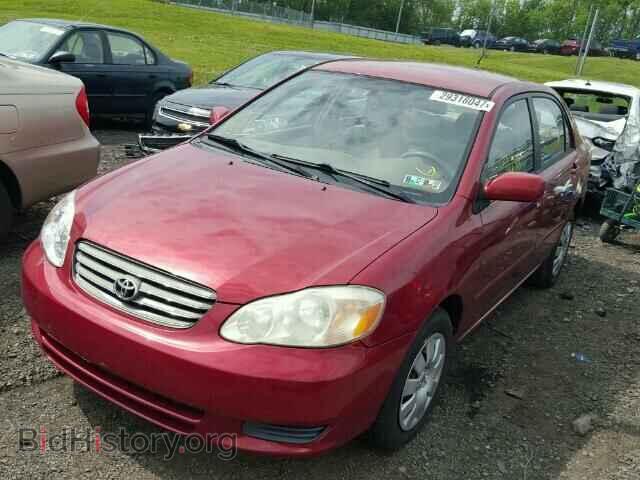 2003 TOYOTA COROLLA - VIN: 2T1BR32E53C008176 - Фото 2