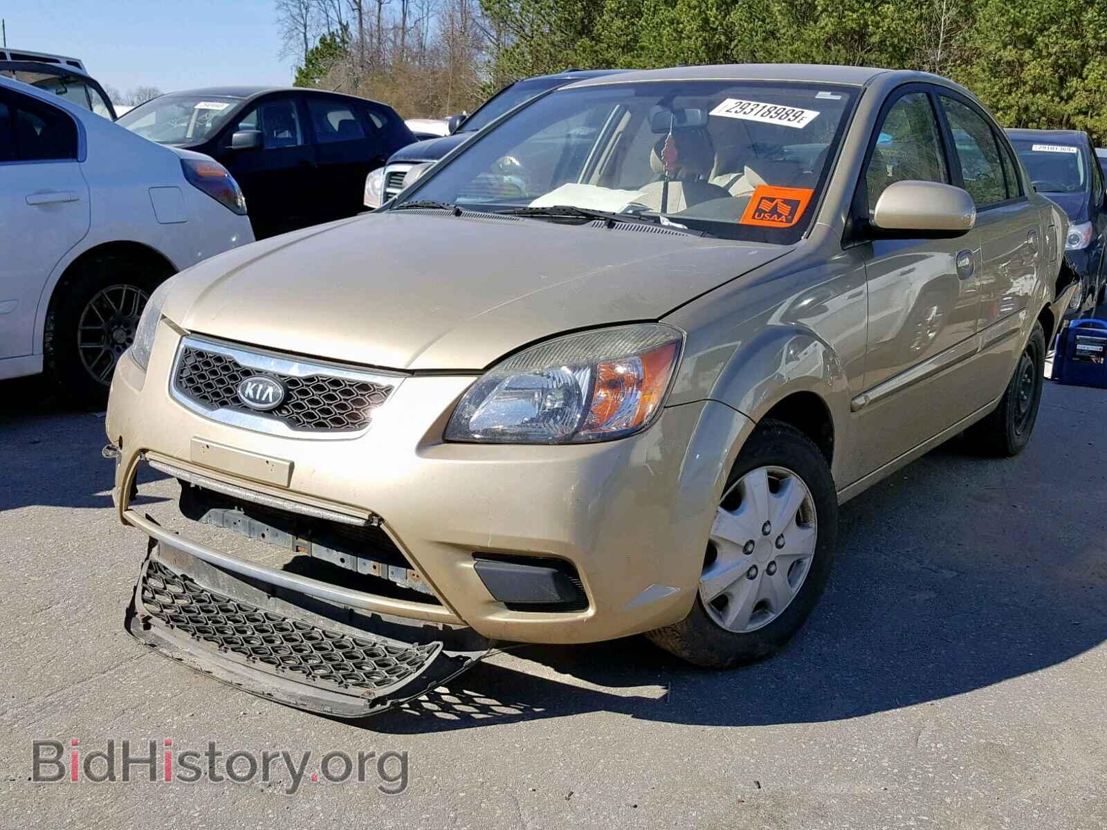 2011 KIA RIO BASE - VIN: KNADH4A36B6925177 - Фото 2