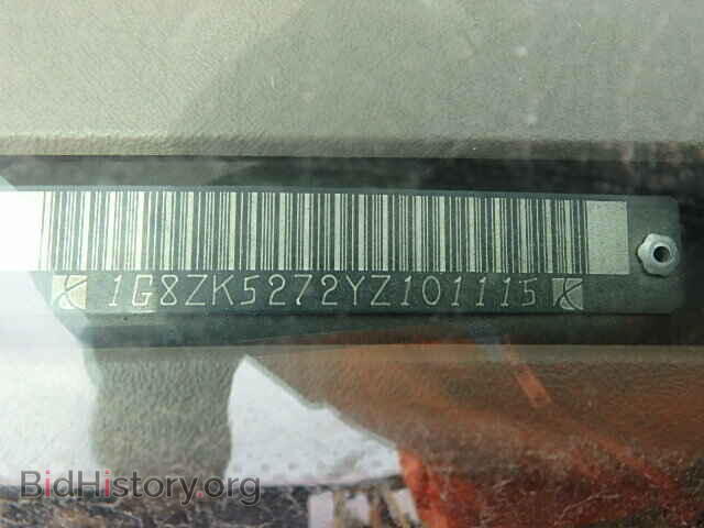 2000 SATURN SL/SL1/SL2 - VIN: 1G8ZK5272YZ101115 - Фото 9