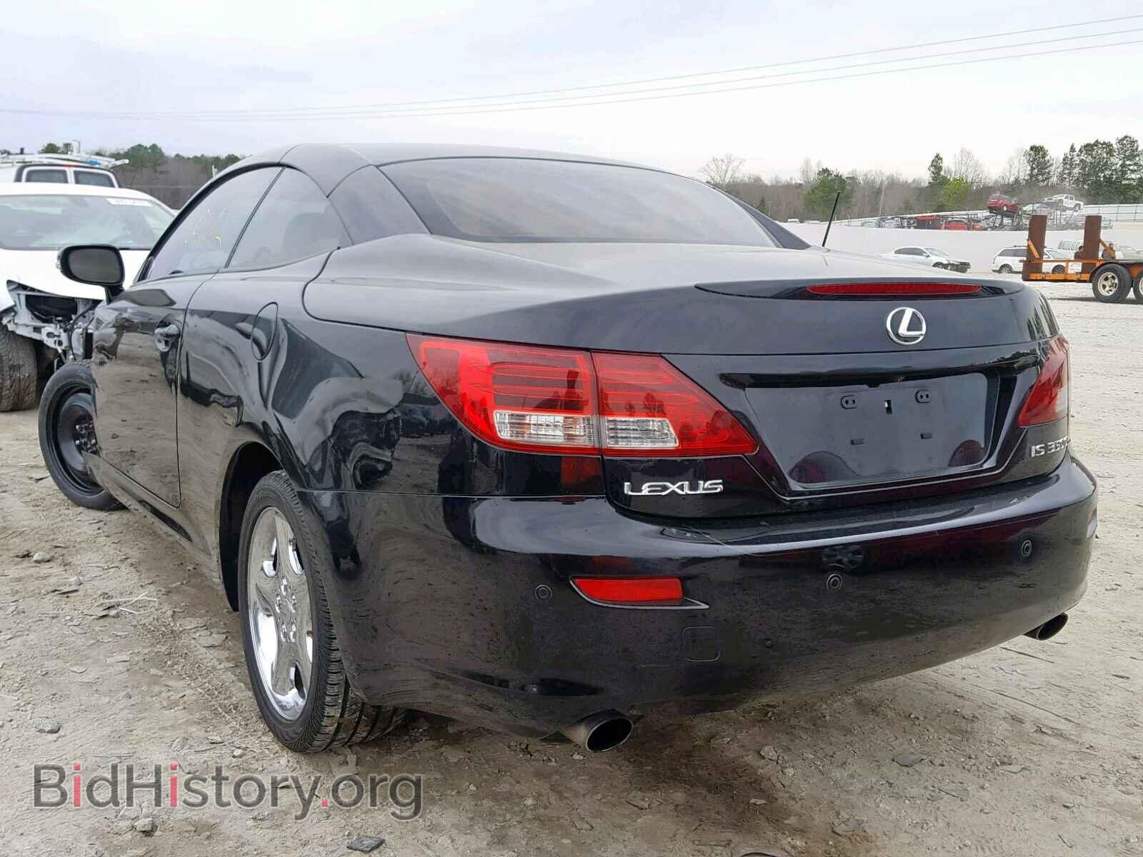 2010 LEXUS IS - VIN: JTHFE2C27A2502710 - Фото 3
