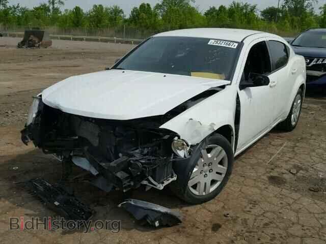 2014 DODGE AVENGER - VIN: 1C3CDZAB3EN143948 - Фото 2