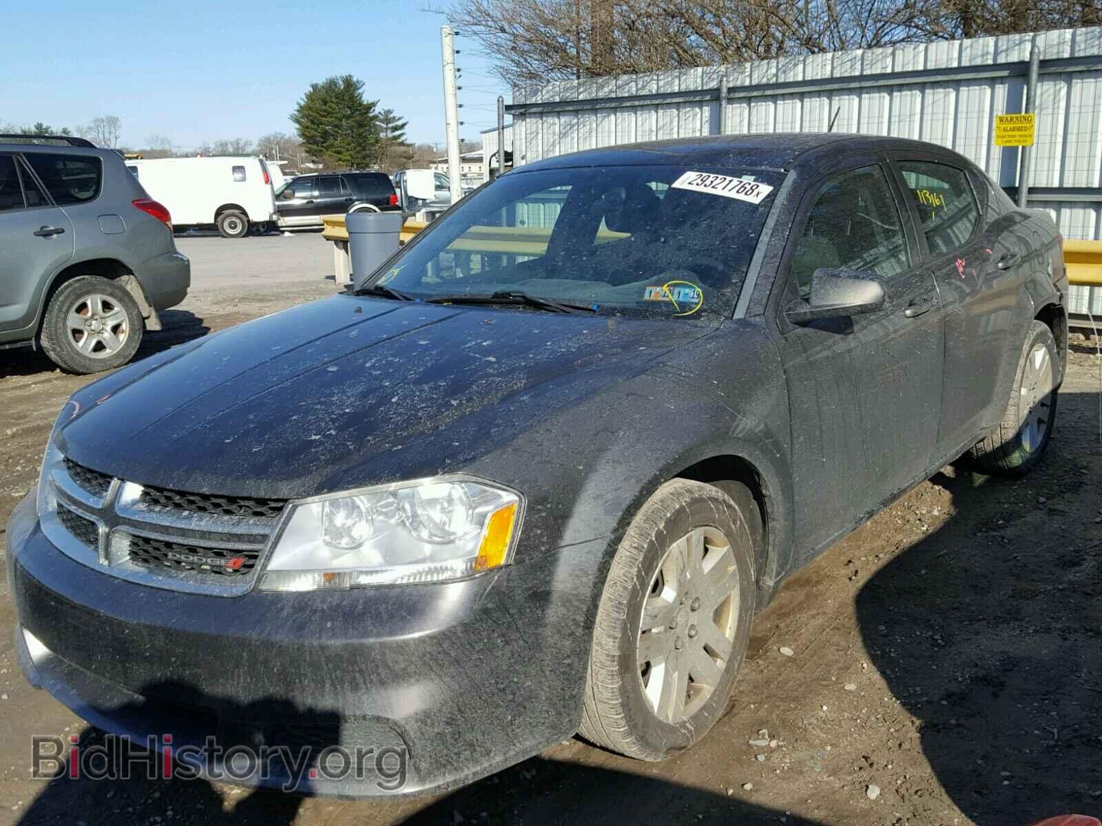 2014 DODGE AVENGER - VIN: 1C3CDZAB1EN203256 - Фото 2