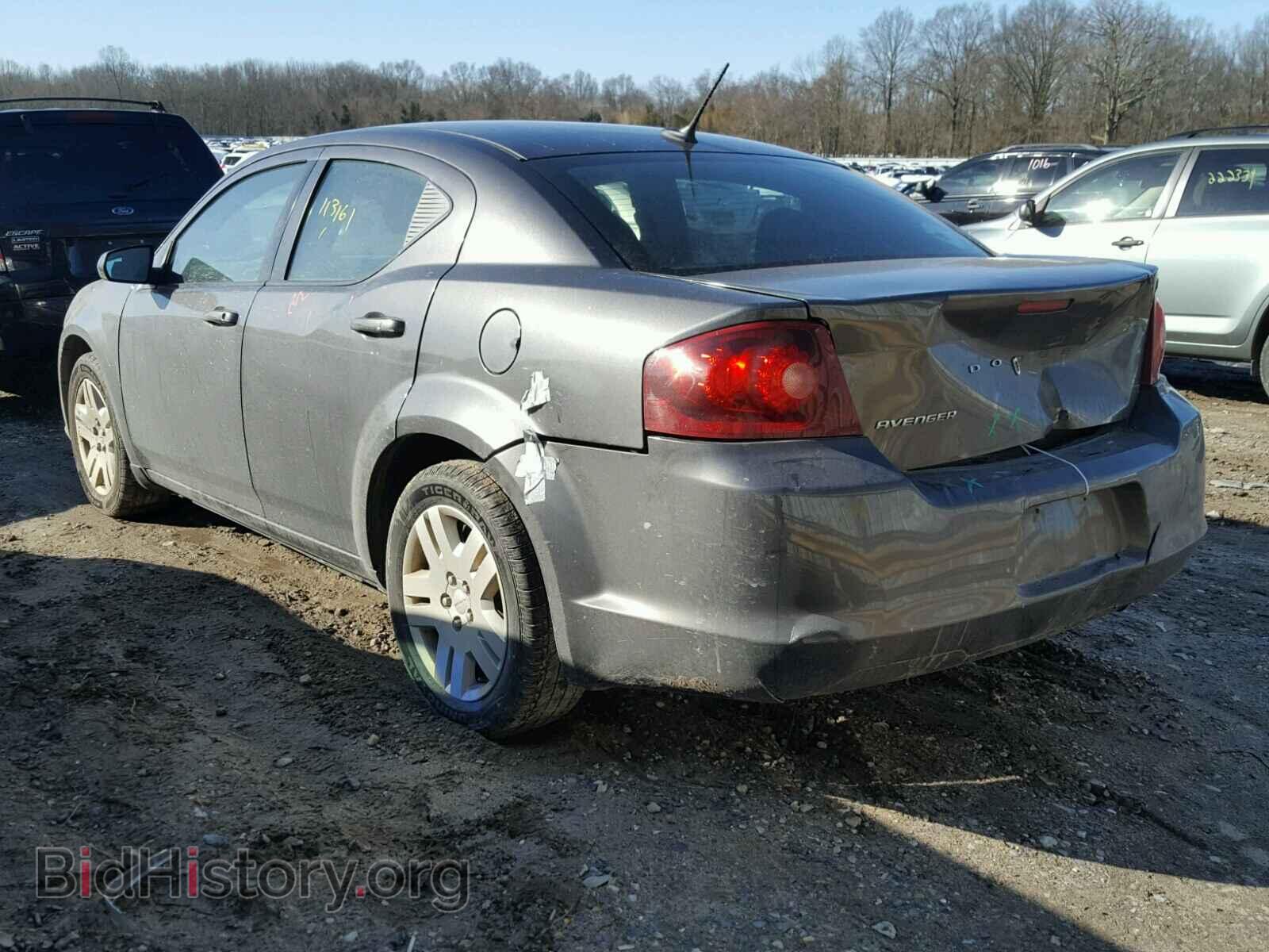 2014 DODGE AVENGER - VIN: 1C3CDZAB1EN203256 - Фото 3