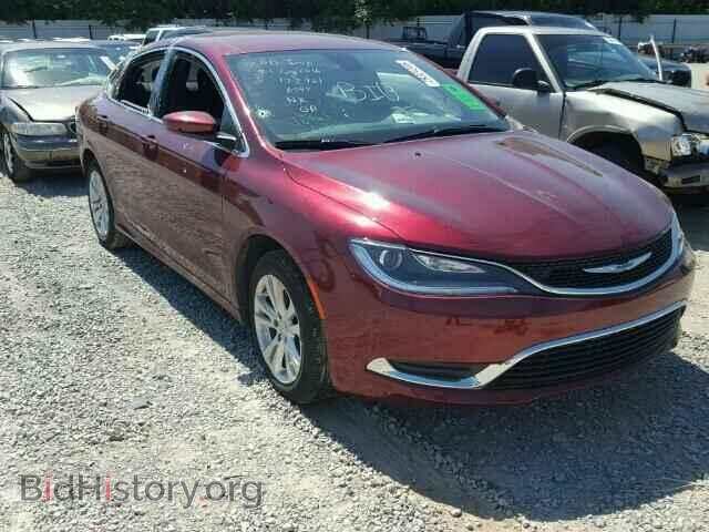 Фотография 1C3CCCAB0GN116595 - CHRYSLER 200 2016