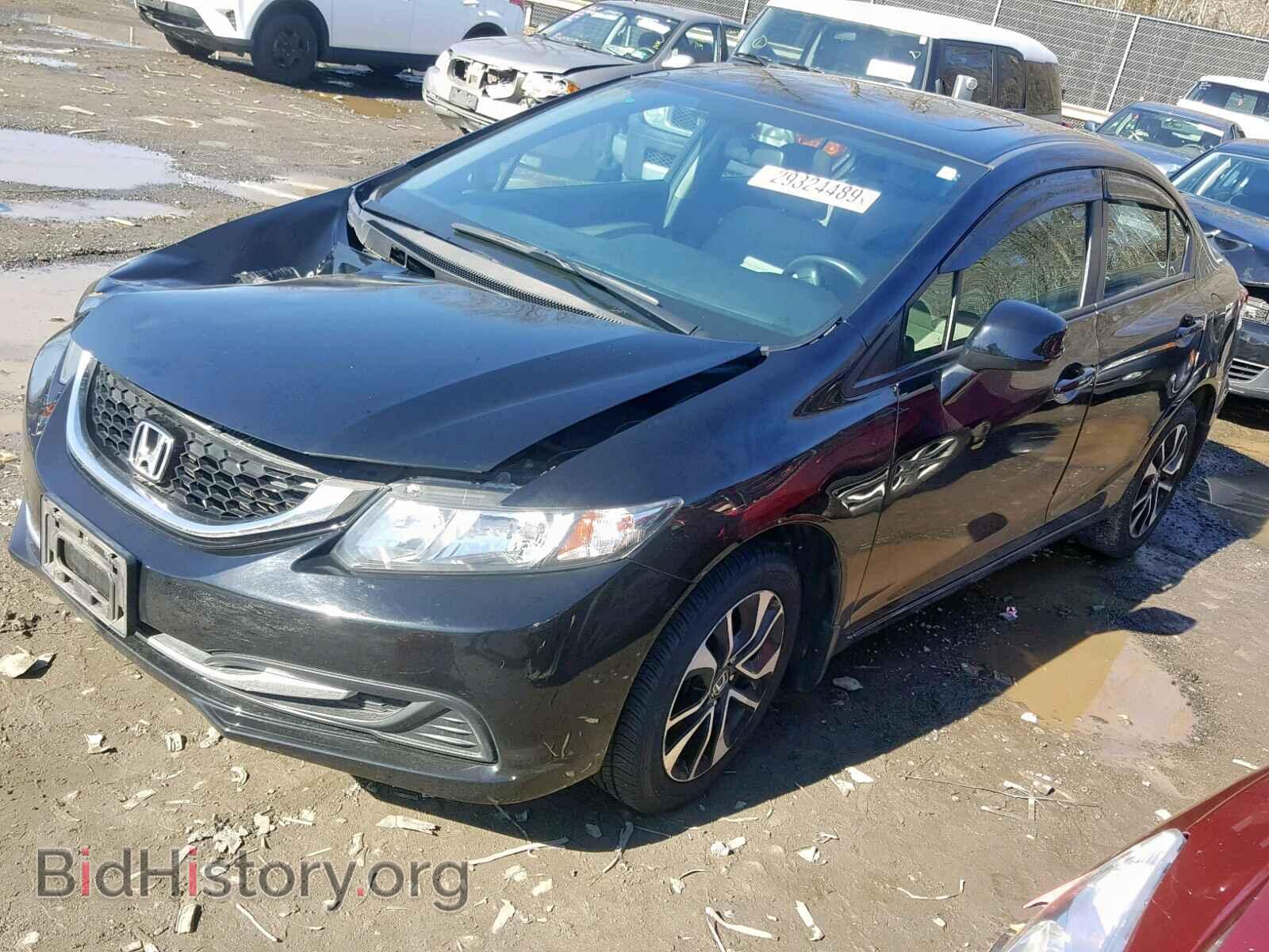 2013 HONDA CIVIC - VIN: 2HGFB2F84DH524798 - Фото 2
