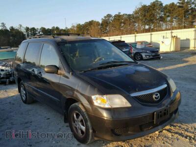 2002 Mazda MPV MPV Wagon, черный — VIN JM3LW28A820309584, Copart