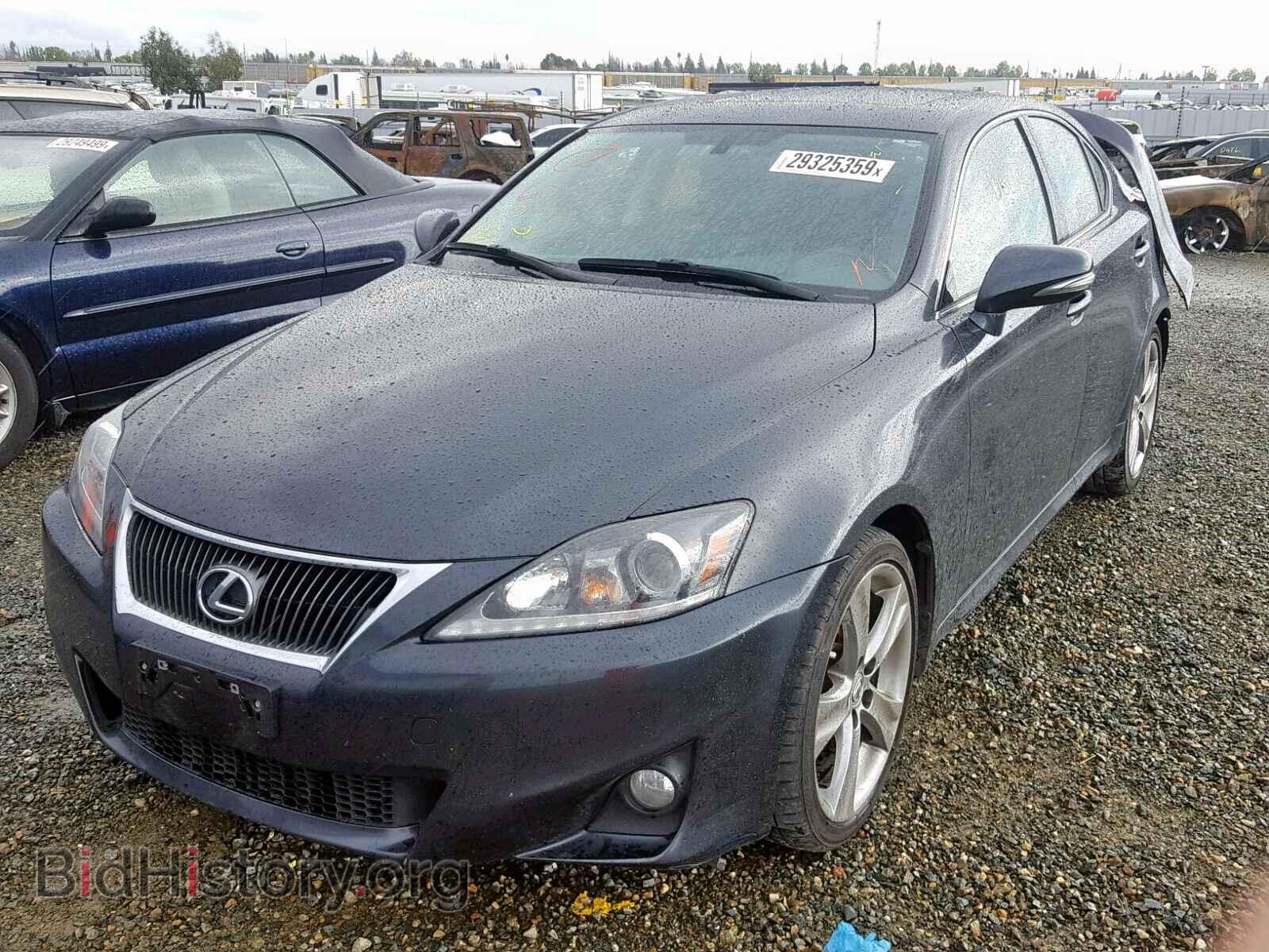 2011 LEXUS IS 250 - VIN: JTHBF5C22B5149872 - Фото 2