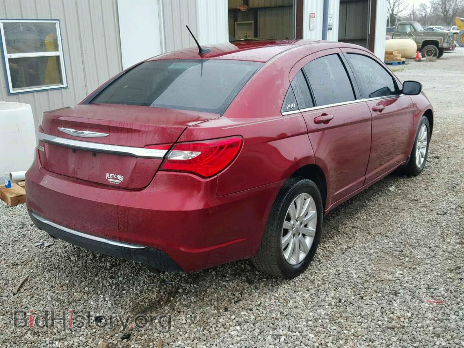 2014 CHRYSLER 200 - VIN: 1C3CCBBG4EN105553 - Фото 4