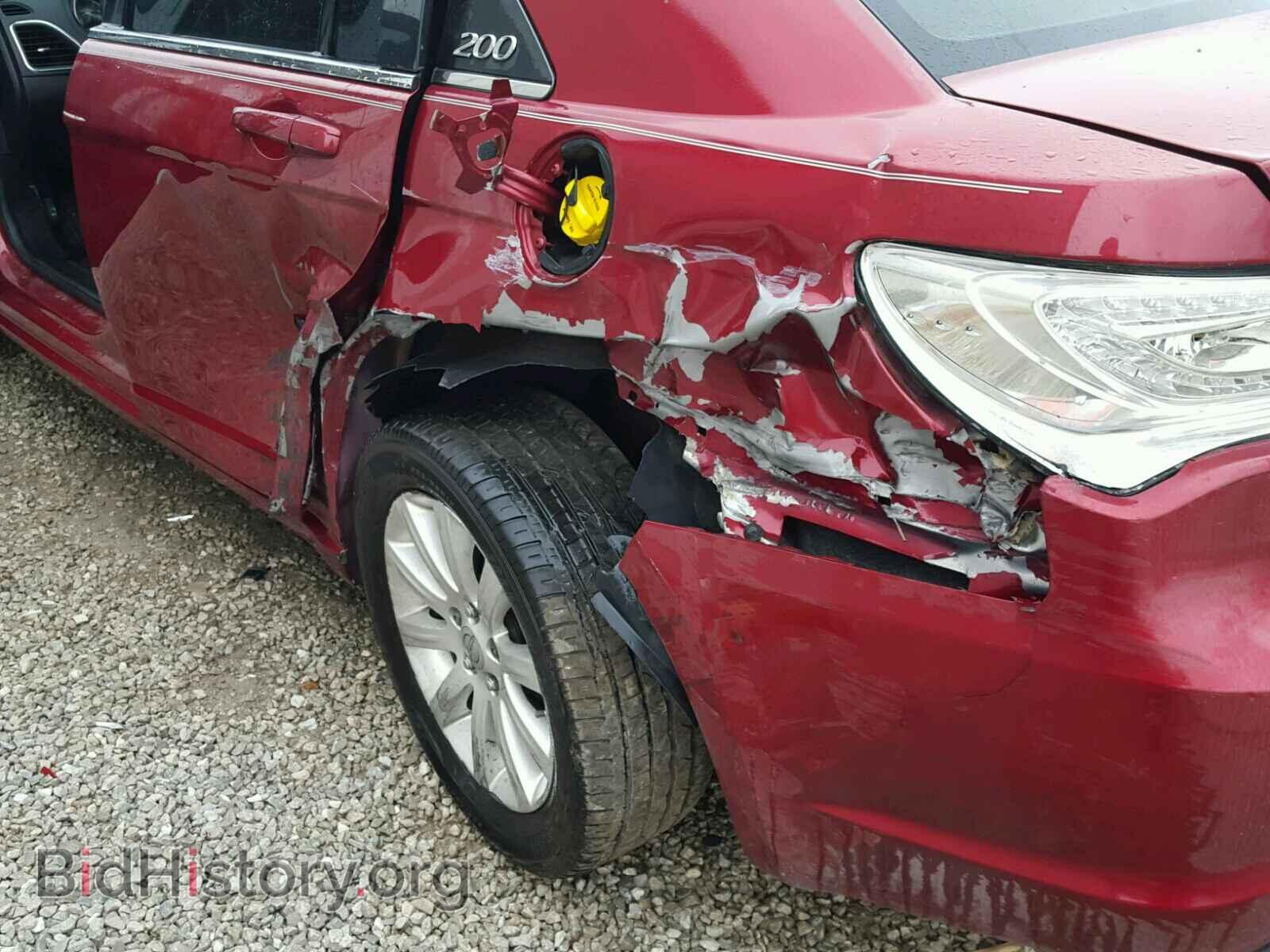 2014 CHRYSLER 200 - VIN: 1C3CCBBG4EN105553 - Фото 9