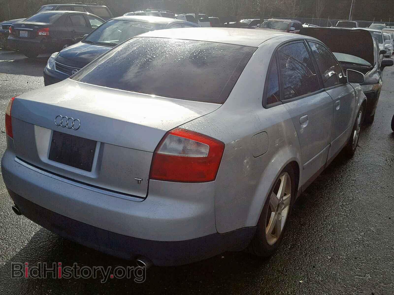 2002 AUDI A4 - VIN: WAULC68E02A045036 - Фото 4