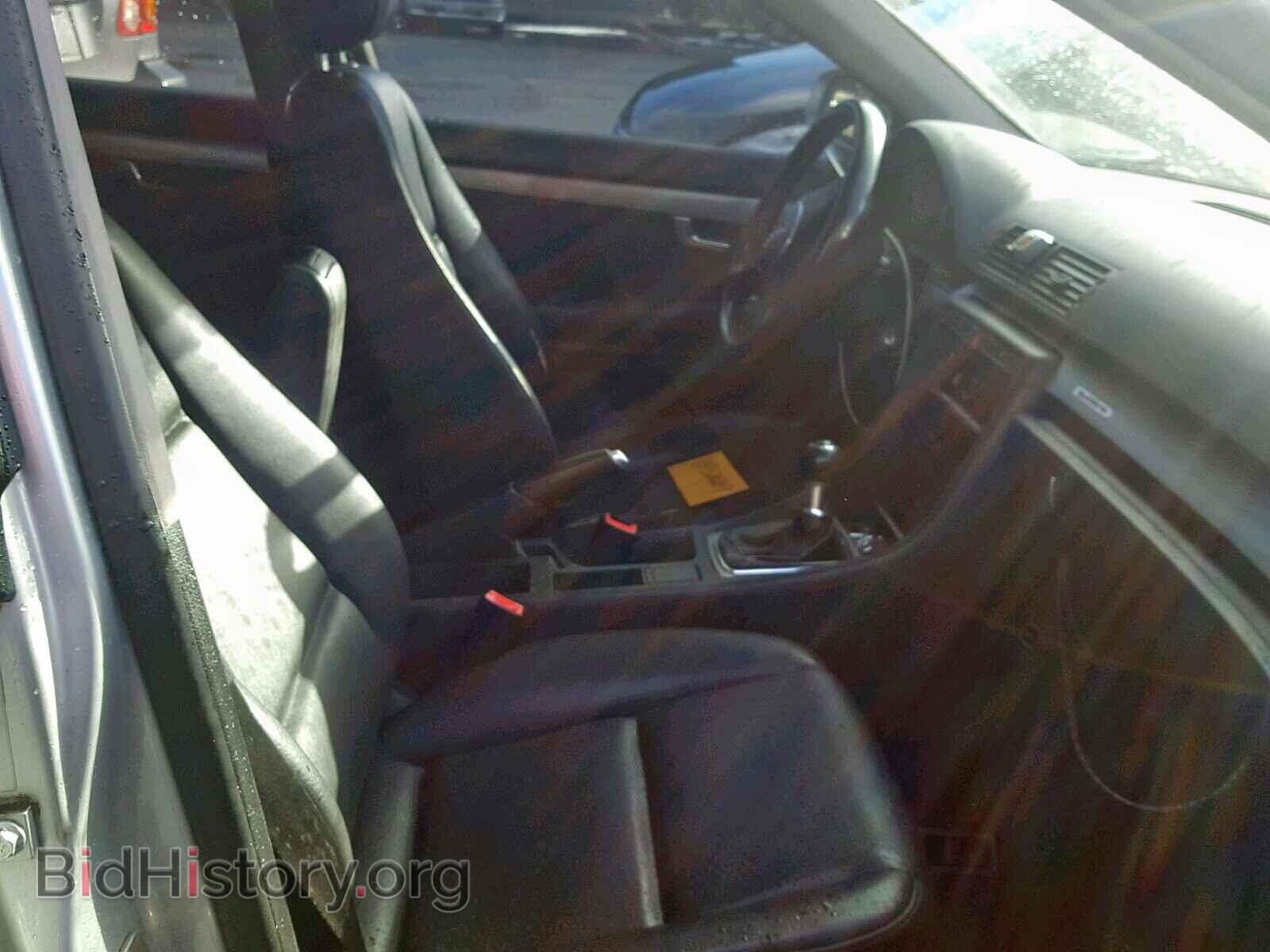 2002 AUDI A4 - VIN: WAULC68E02A045036 - Фото 5