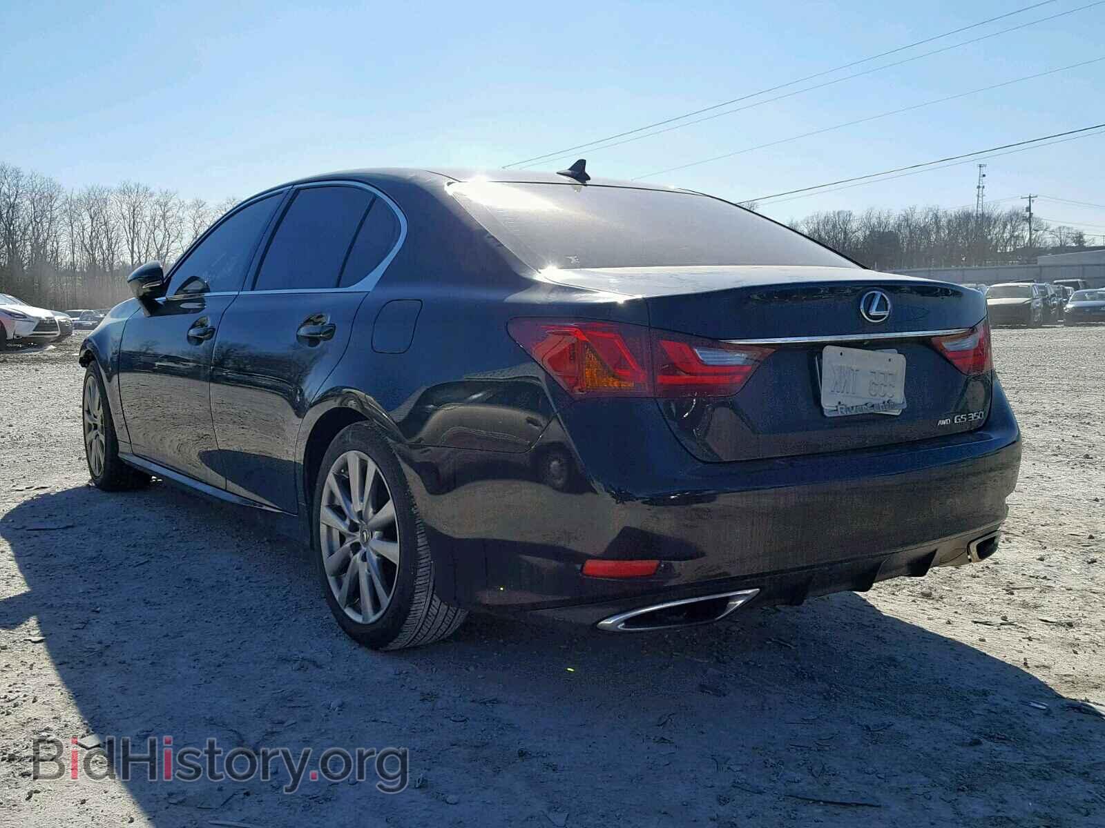2013 LEXUS GS350 - VIN: JTHCE1BL6D5013483 - Фото 3
