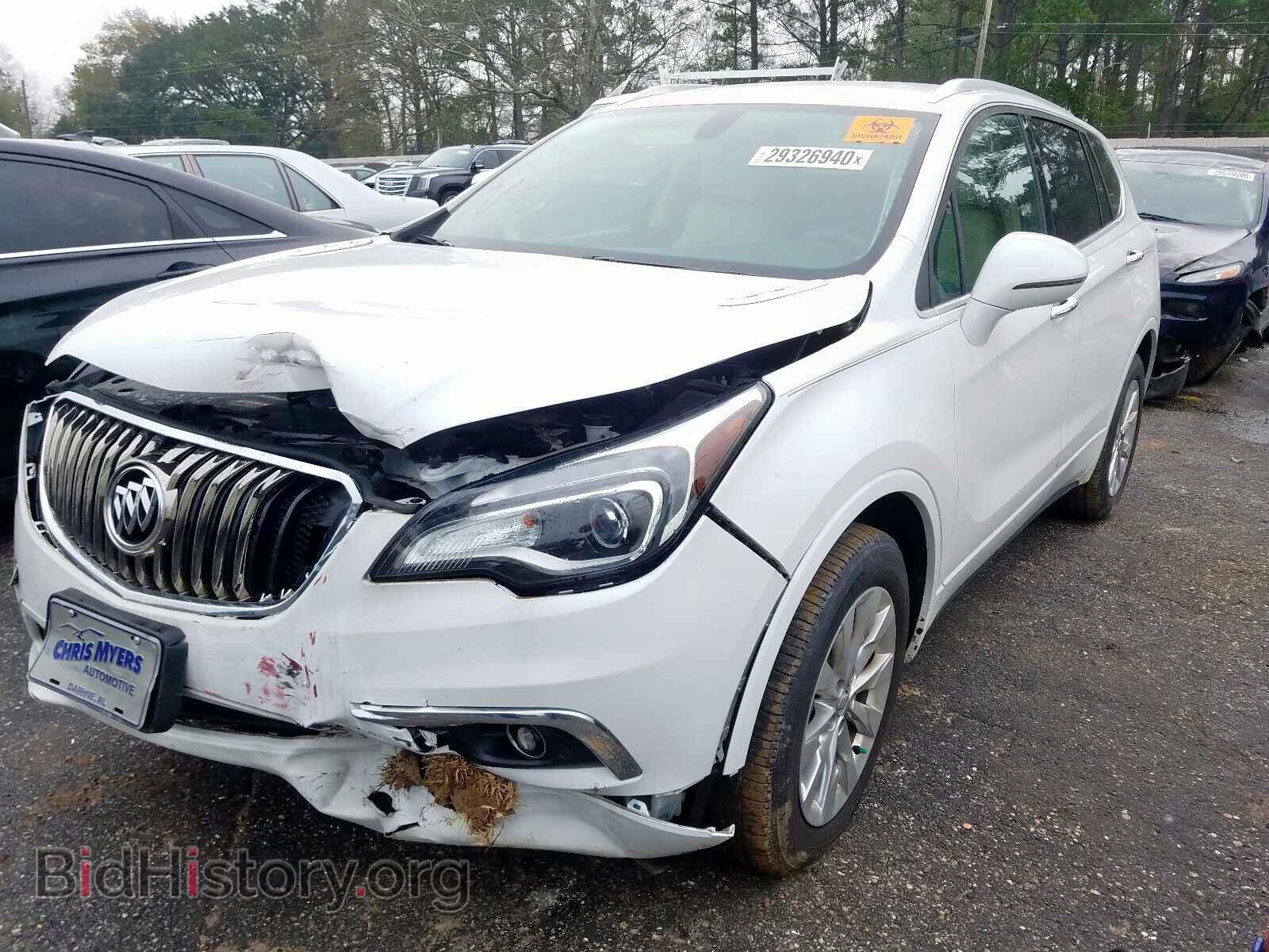 2017 BUICK ENVISION - VIN: LRBFXBSAXHD041102 - Фото 2