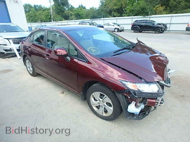 Photo 19XFB2F54DE219625 - HONDA CIVIC 2013