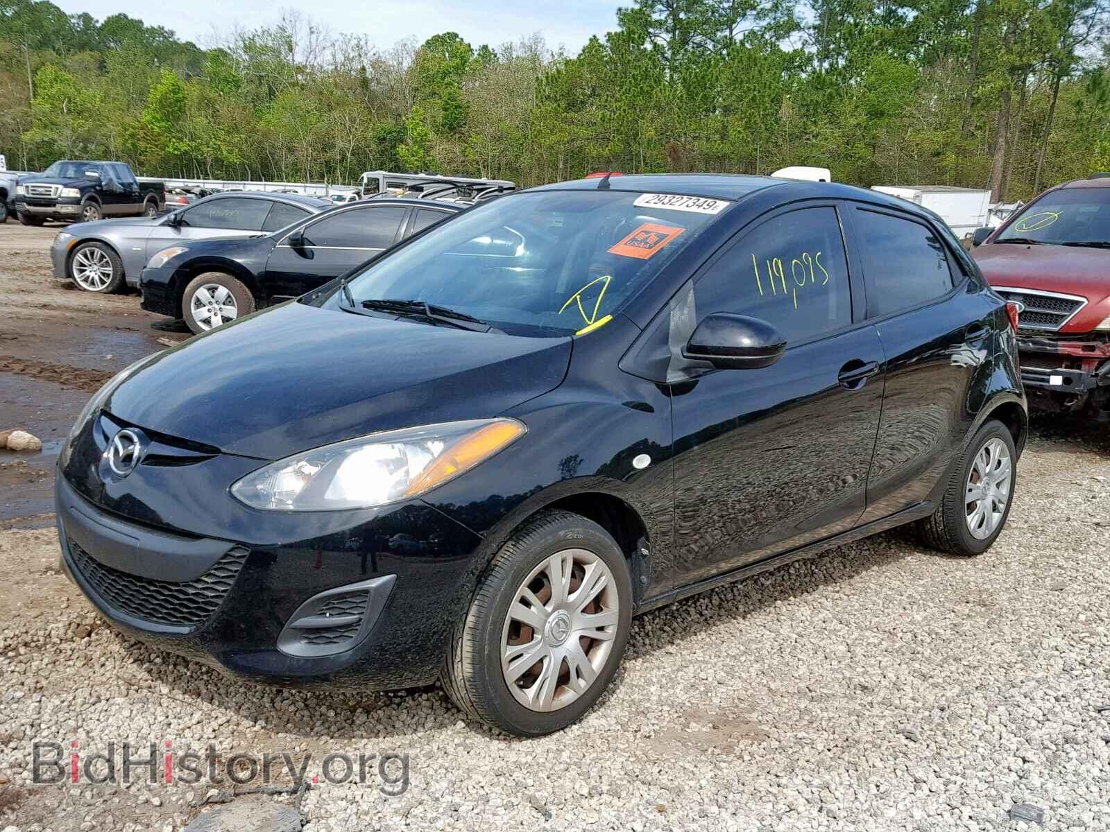 2011 MAZDA 2 - VIN: JM1DE1HZXB0123917 - Фото 2