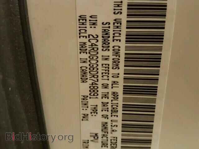 2013 DODGE CARAVAN - VIN: 2C4RDGCG6DR748891 - Фото 10