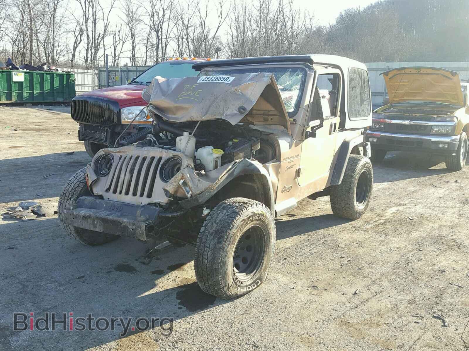 2000 JEEP WRANGLER - VIN: 1J4FA49S6YP714456 - Фото 2