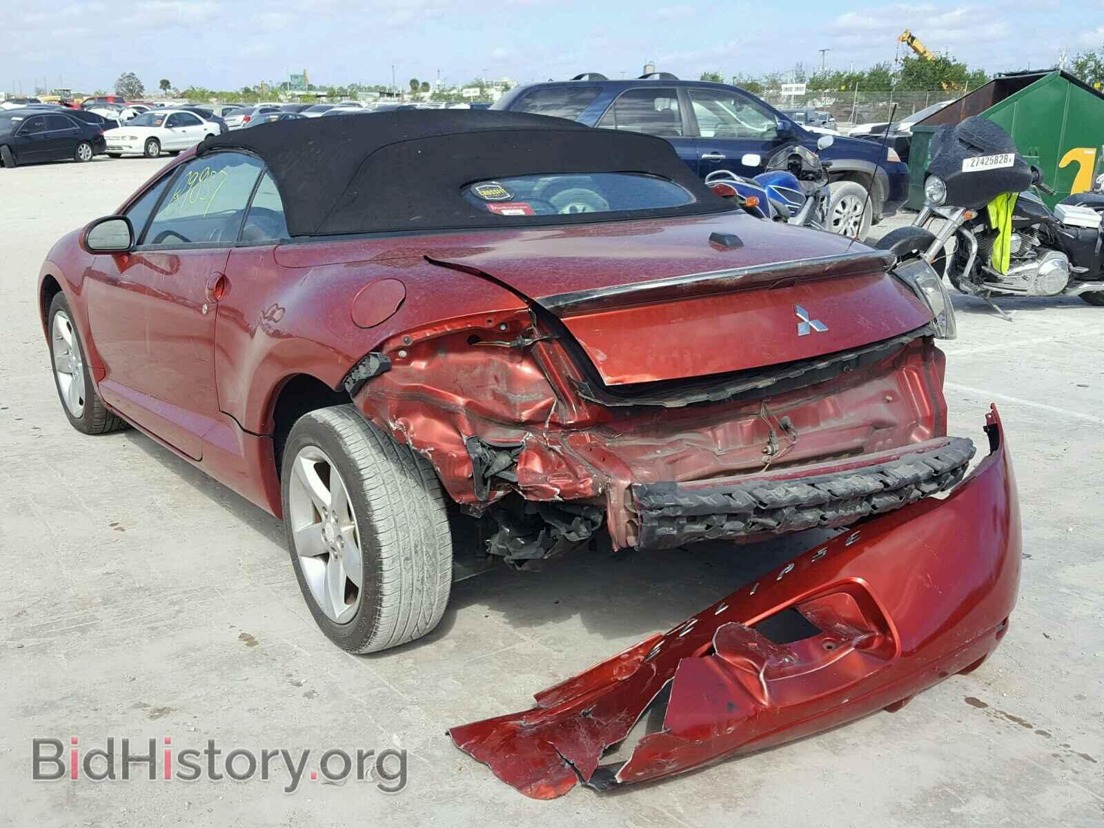 2008 MITSUBISHI ECLIPSE - VIN: 4A3AL25F88E035336 - Фото 3