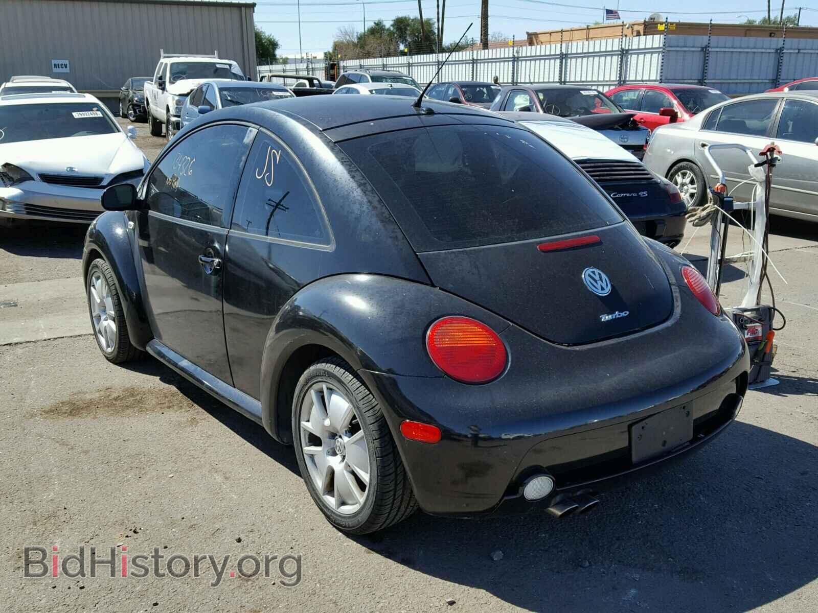 2002 VOLKSWAGEN BEETLE - VIN: 3VWFE21C62M438437 - Фото 3
