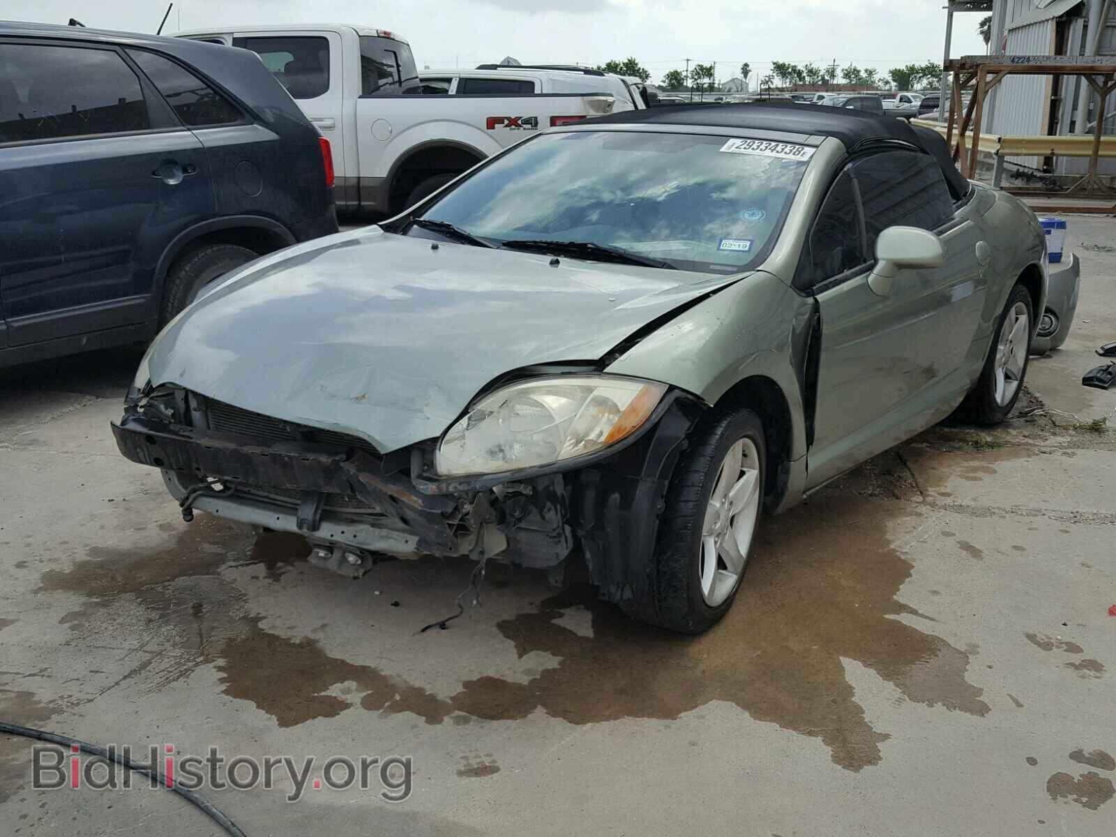 2008 MITSUBISHI ECLIPSE - VIN: 4A3AL25F58E040056 - Фото 2