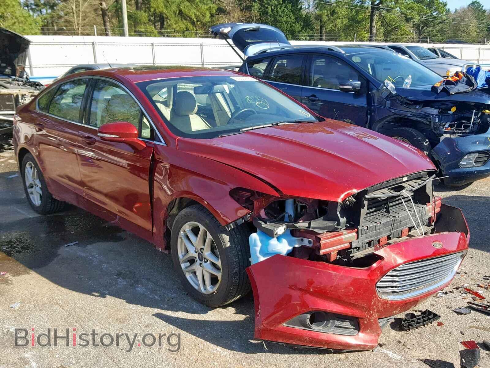 Photo 3FA6P0HD9ER167659 - FORD FUSION SE 2014