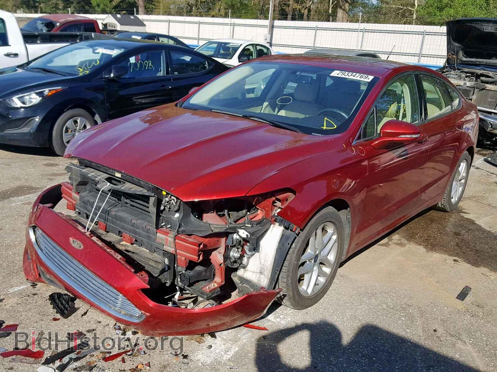 2014 FORD FUSION SE - VIN: 3FA6P0HD9ER167659 - Фото 2