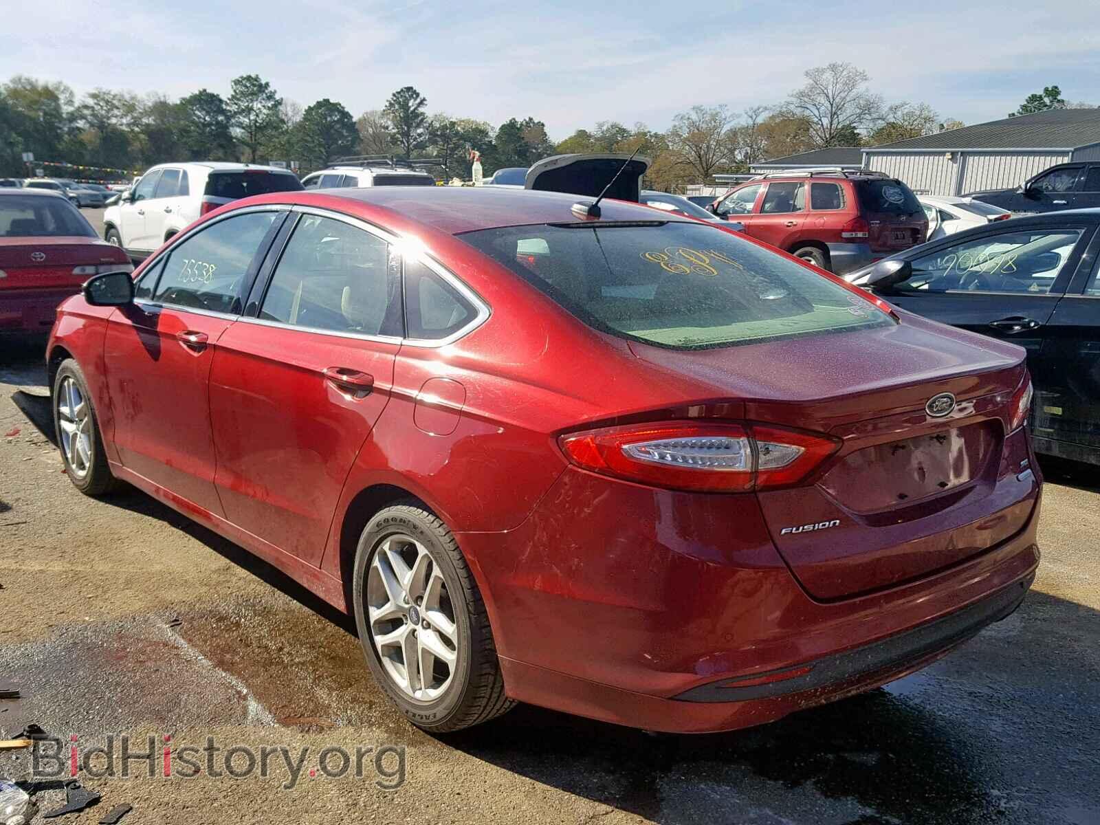 2014 FORD FUSION SE - VIN: 3FA6P0HD9ER167659 - Фото 3