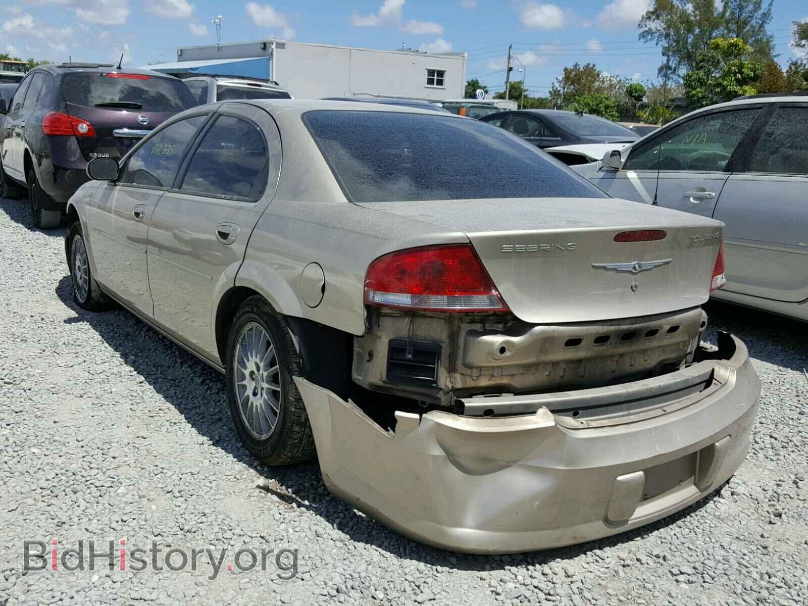2004 CHRYSLER SEBRING - VIN: 1C3EL56R54N268801 - Фото 3