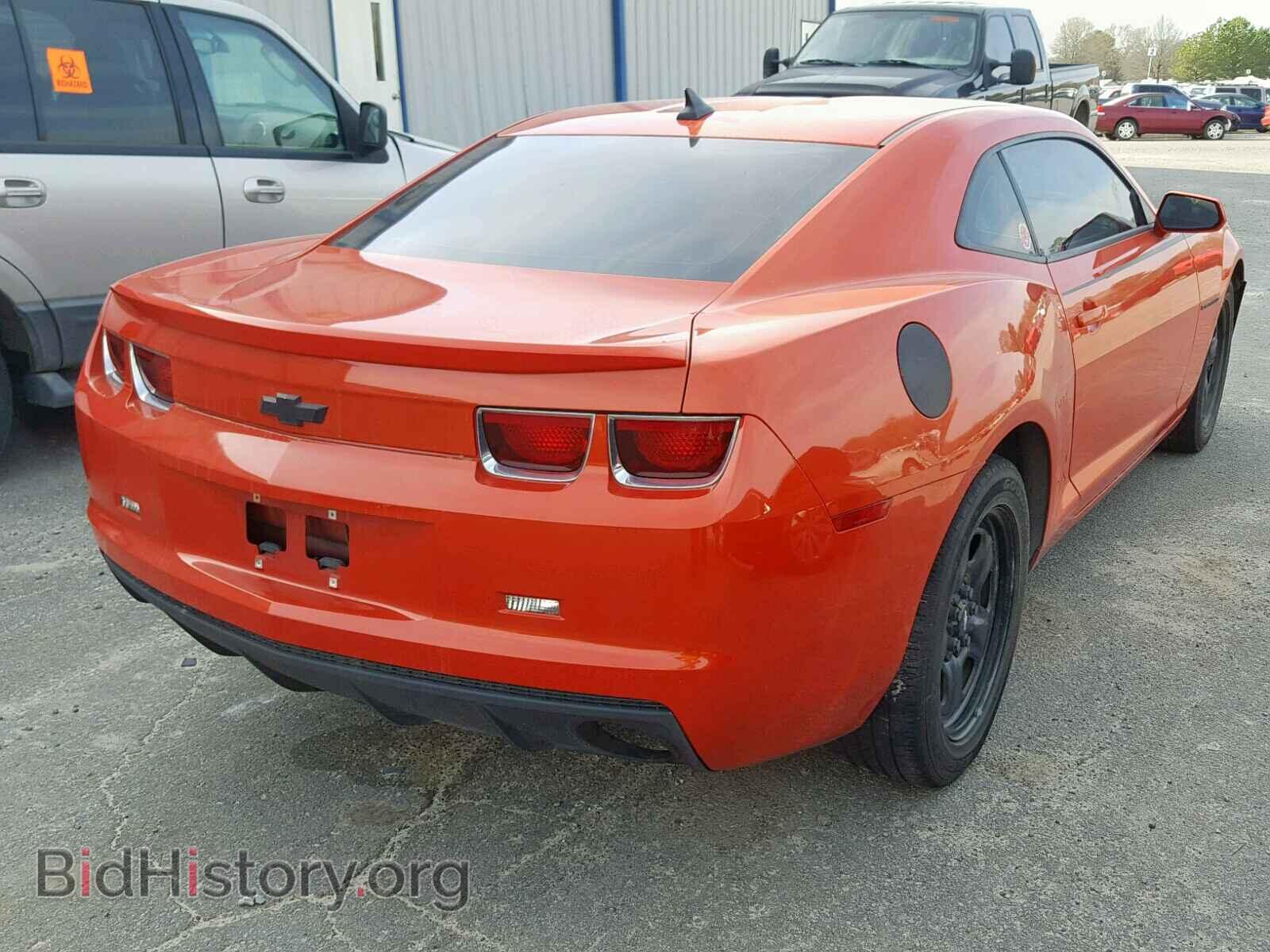 2012 CHEVROLET CAMARO - VIN: 2G1FA1E35C9135008 - Фото 4