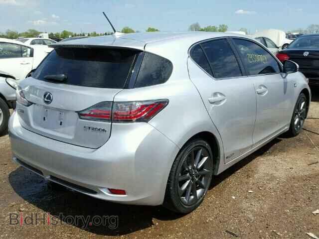 2013 LEXUS CT 200 - VIN: JTHKD5BH7D2133277 - Фото 4