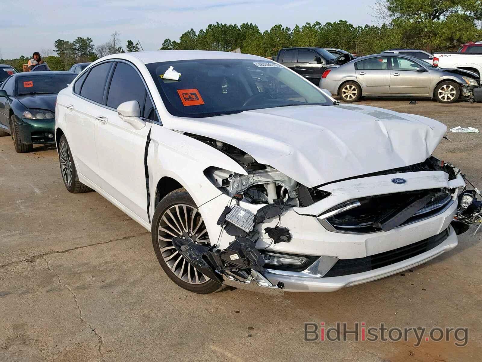 Фотография 3FA6P0H92HR371848 - FORD FUSION SE 2017