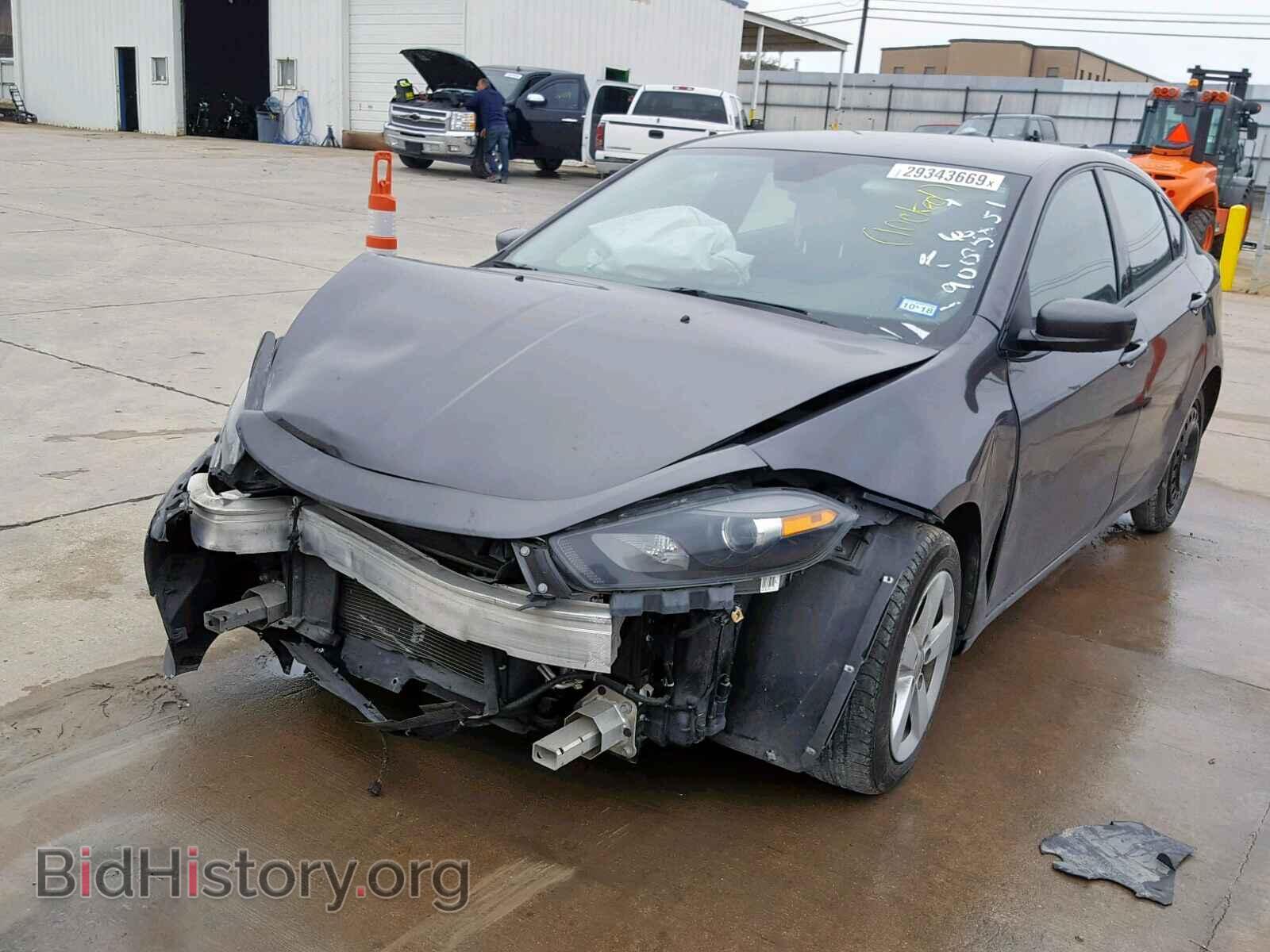 2016 DODGE DART - VIN: 1C3CDFBB0GD563611 - Фото 2