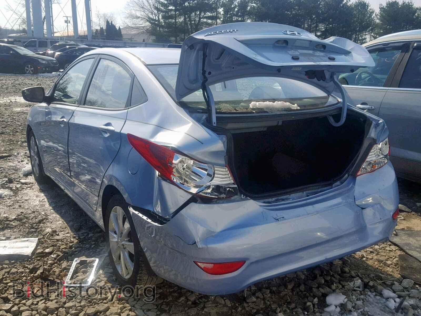 2014 HYUNDAI ACCENT - VIN: KMHCU4AE3EU617794 - Фото 3