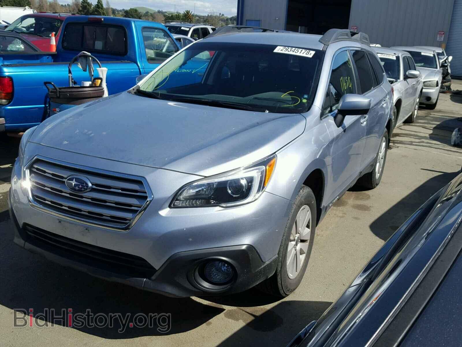 2015 SUBARU OUTBACK - VIN: 4S4BSACC4F3347347 - Фото 2