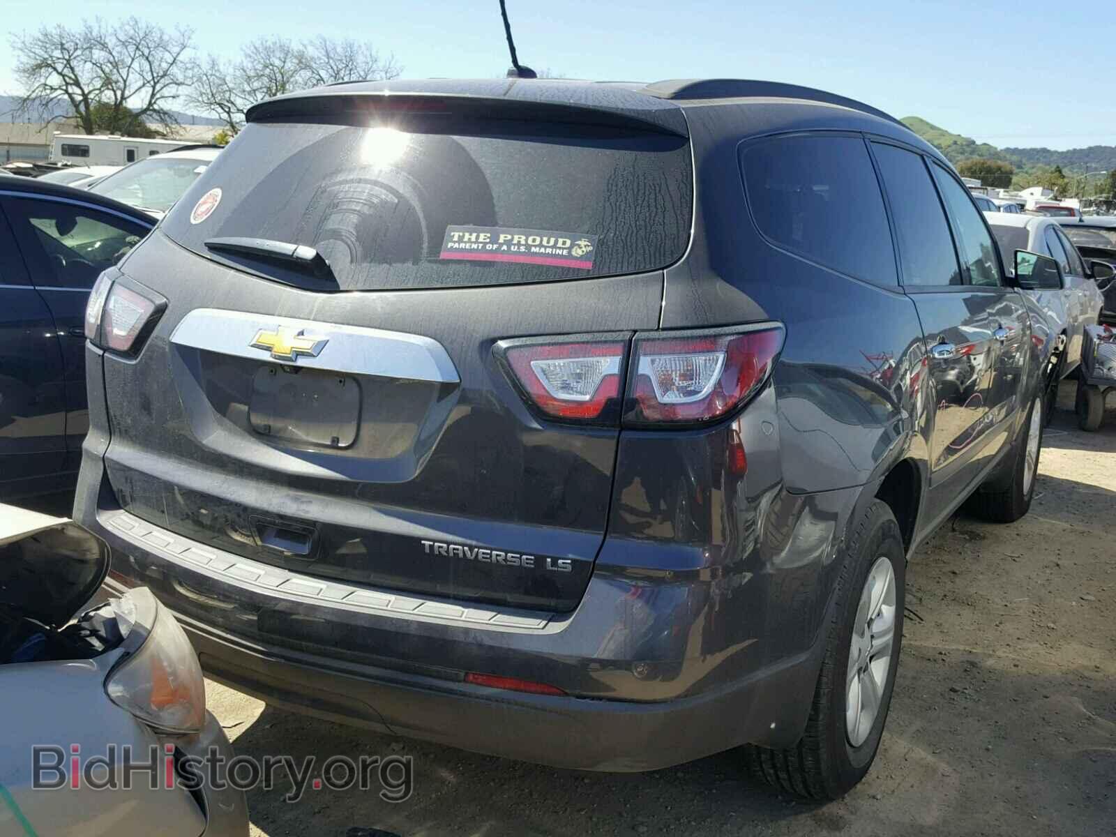 2013 CHEVROLET TRAVERSE - VIN: 1GNKRFED2DJ245287 - Фото 4