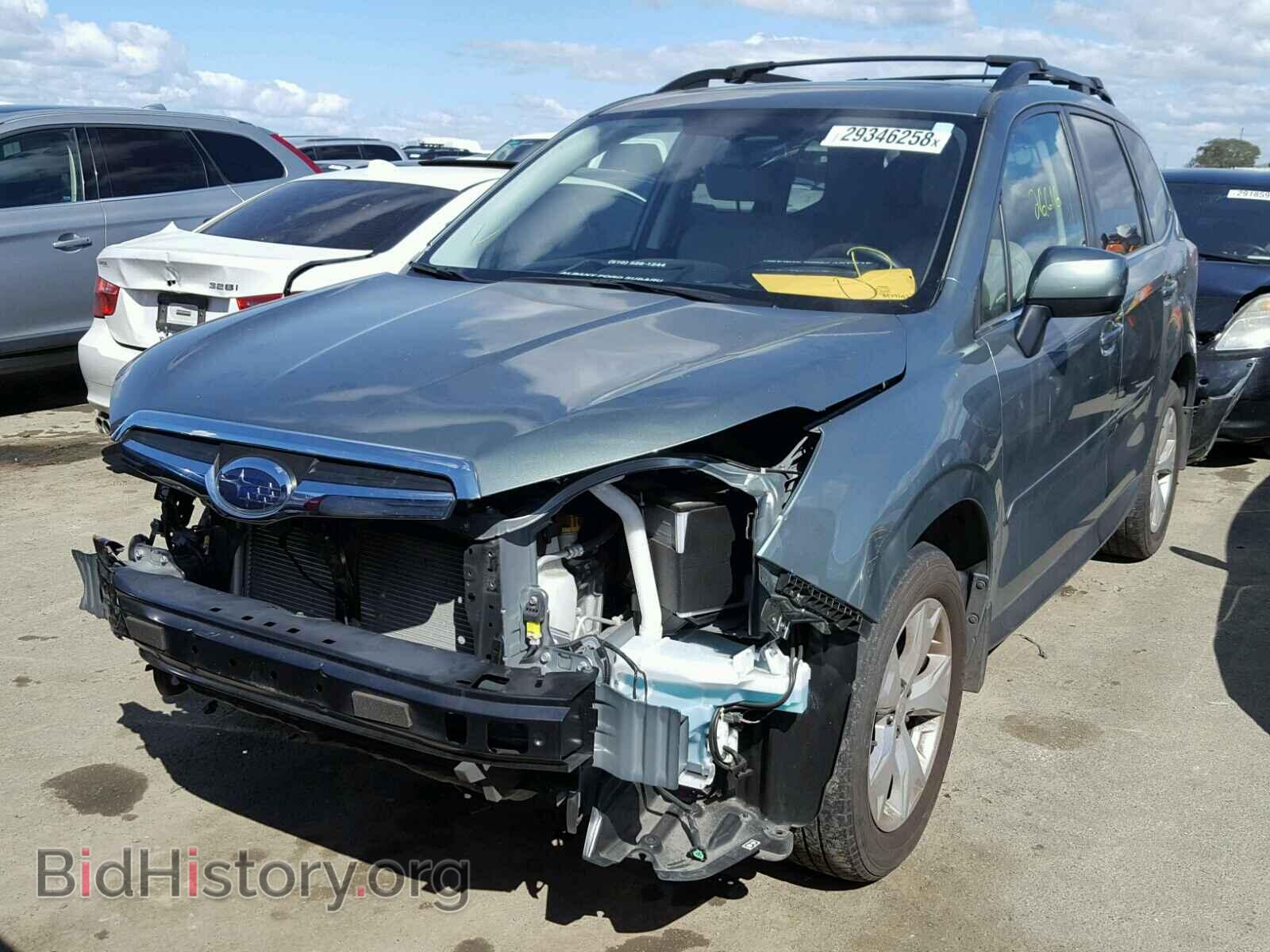 2015 SUBARU FORESTER - VIN: JF2SJAHC0FH450866 - Фото 2