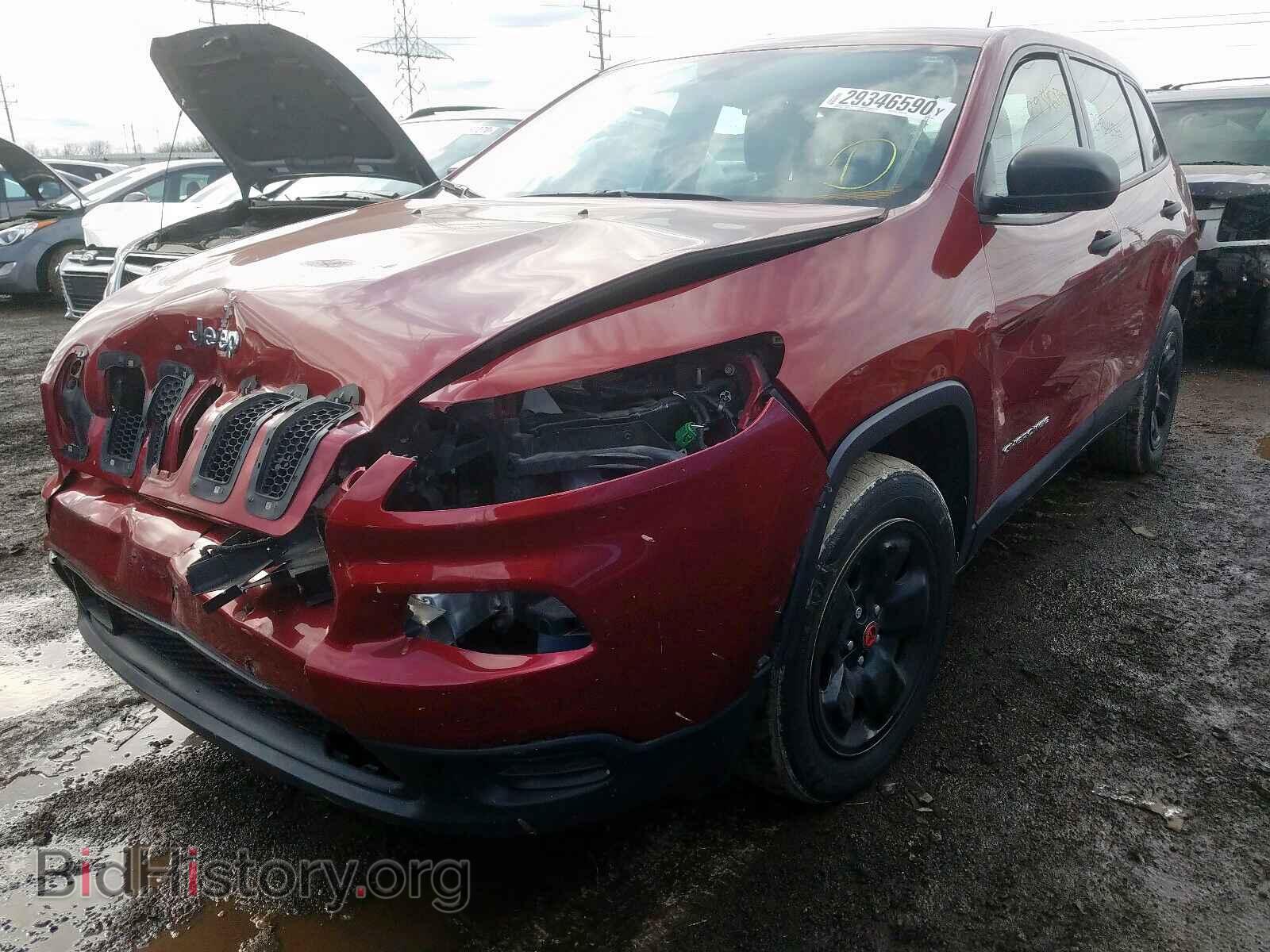 2014 JEEP CHEROKEE - VIN: 1C4PJLAB5EW178861 - Фото 2