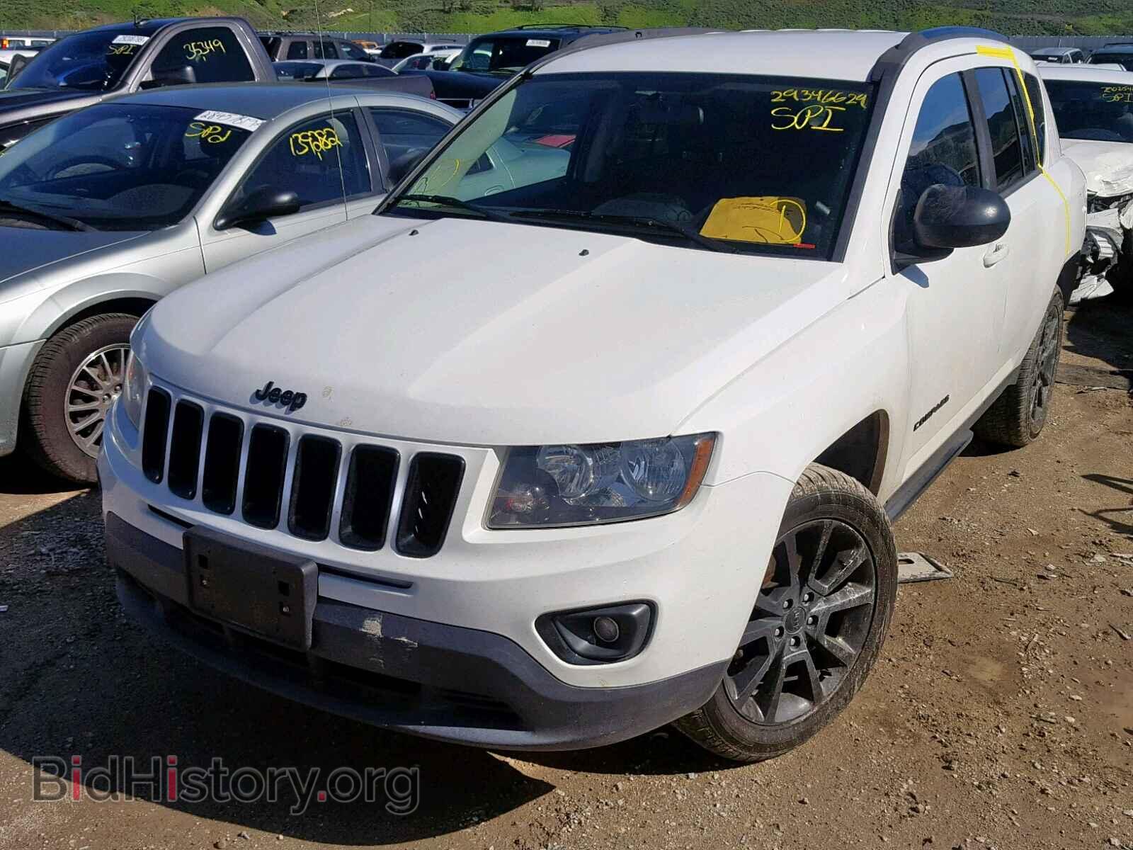 2014 JEEP COMPASS SP - VIN: 1C4NJCBA3ED764757 - Фото 2