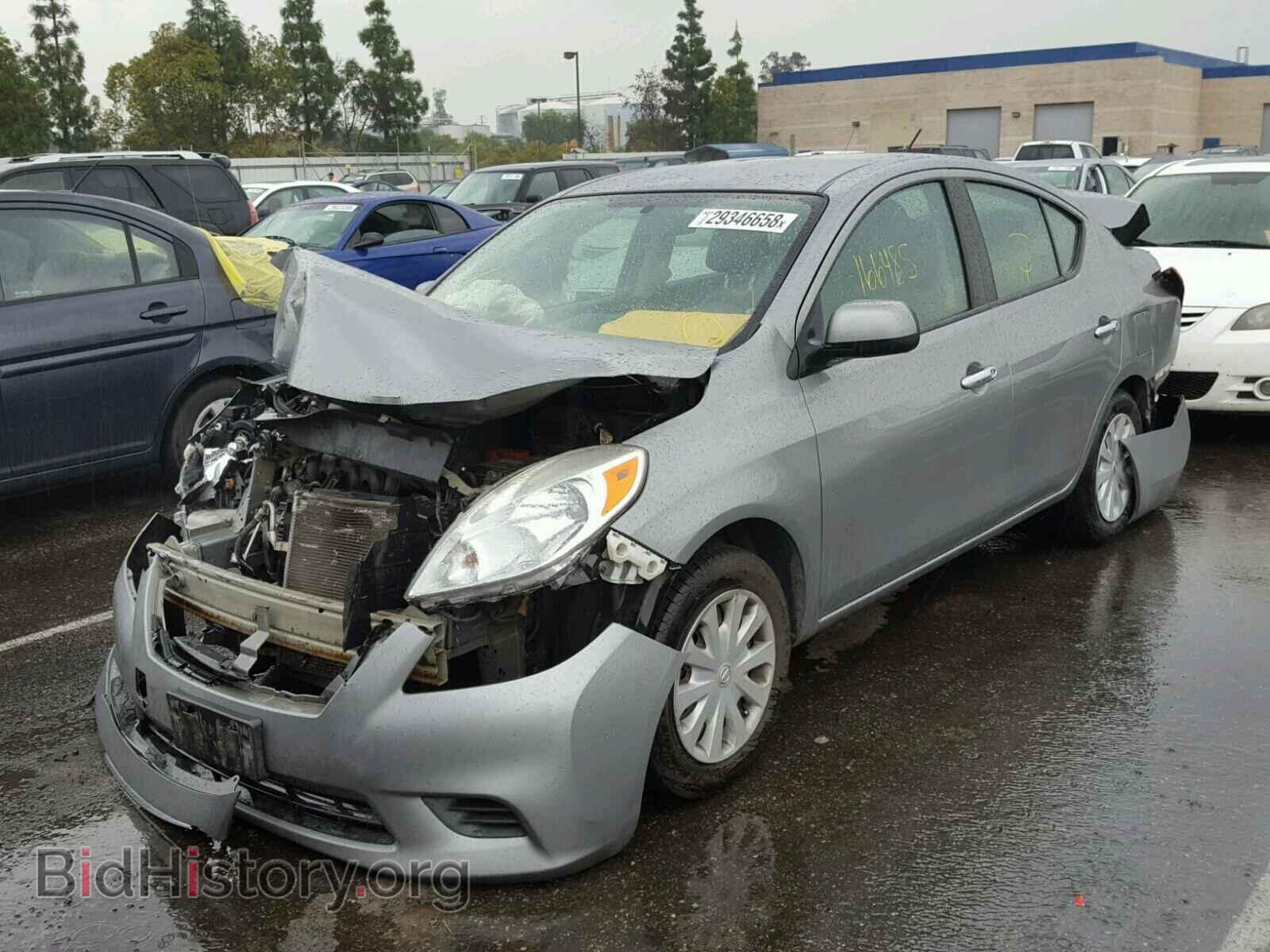 2012 NISSAN VERSA - VIN: 3N1CN7AP3CL821946 - Фото 2