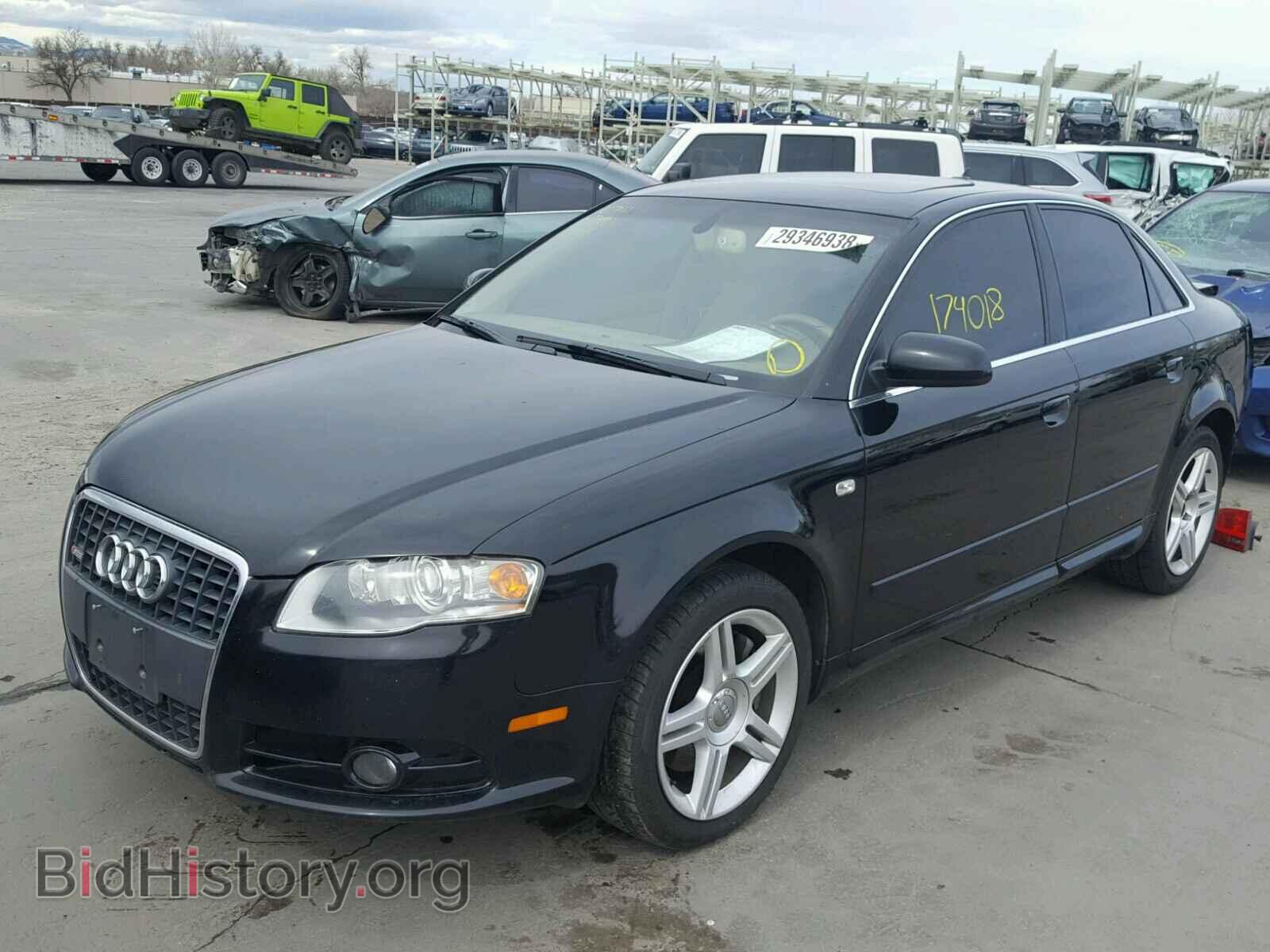 2008 AUDI A4 - VIN: WAUDF78E18A025582 - Фото 2