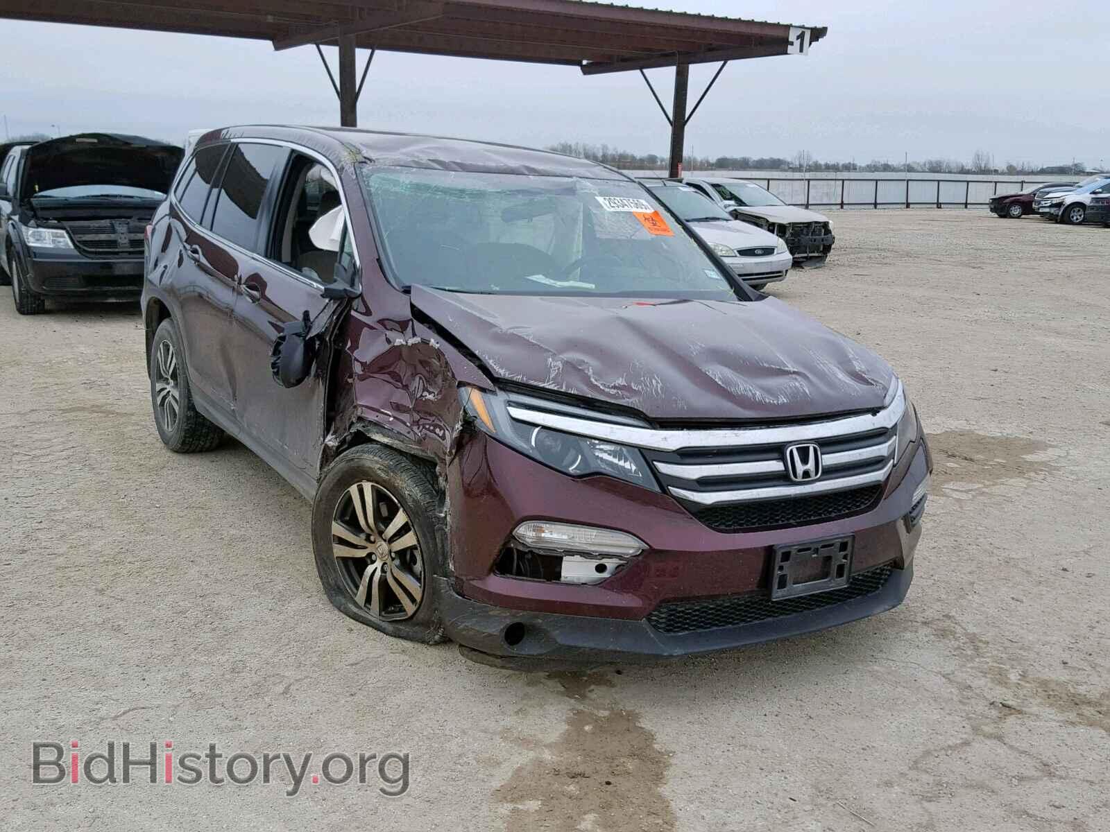 Photo 5FNYF5H38HB008213 - HONDA PILOT EX 2017
