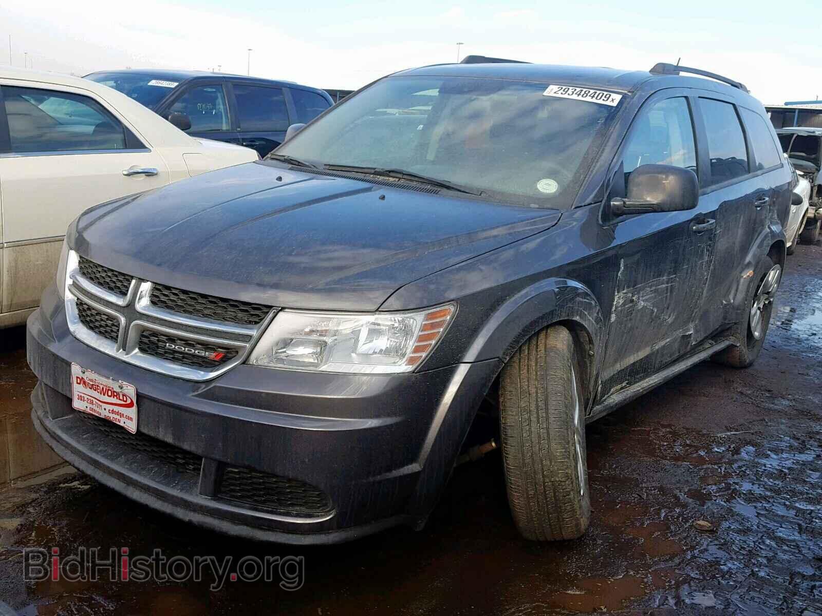 2017 DODGE JOURNEY SE - VIN: 3C4PDCAB2HT520221 - Фото 2
