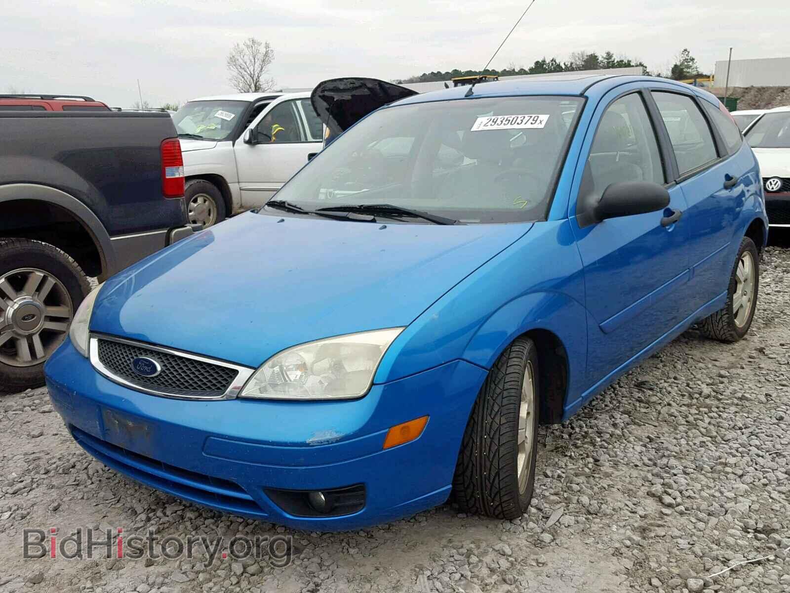2007 FORD FOCUS - VIN: 1FAFP37N97W321850 - Фото 2